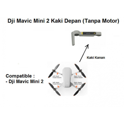 Dji Mavic Mini 2 Kaki Depan (Tanpa Motor) - Mavic Mini 2 Front Arm - Kanan
